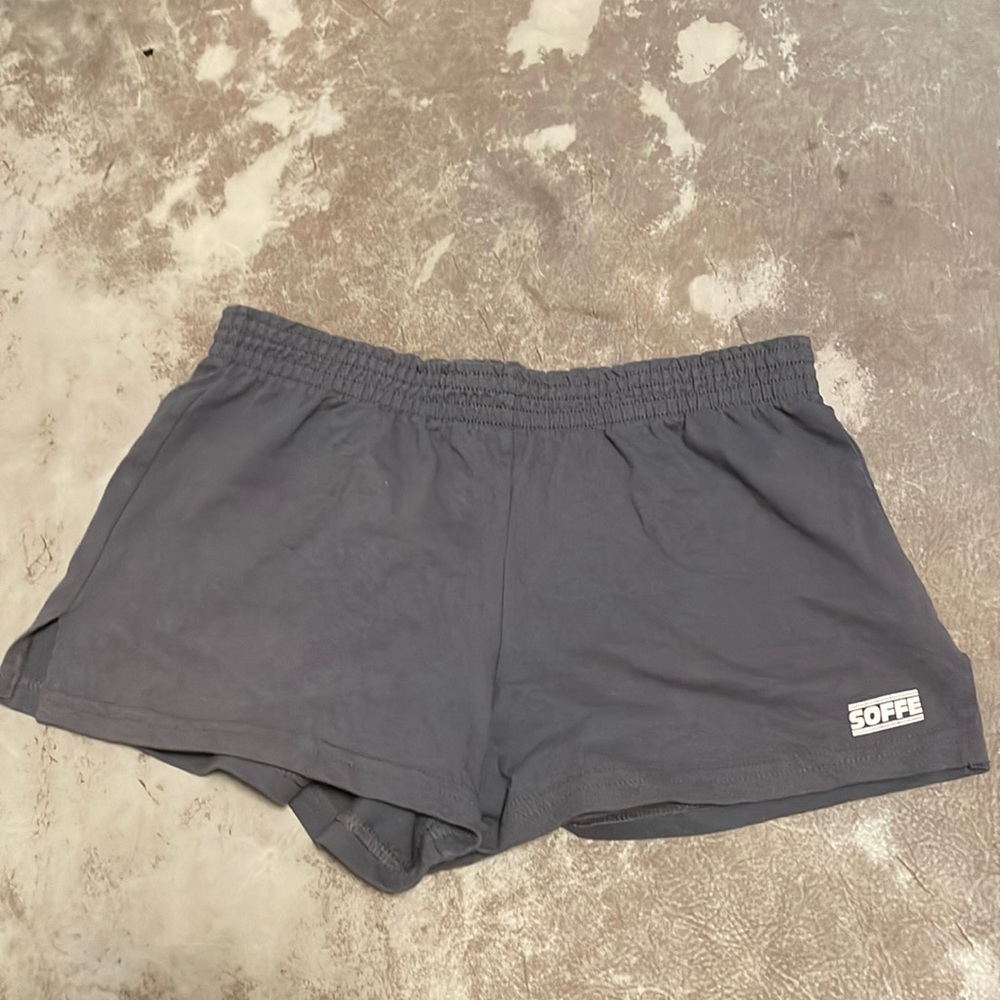 Grey Soffe Cotton Shorts